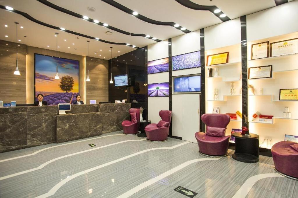 Lavande Hotels Heze Changjiang Road Wanda Plaza Exteriér fotografie